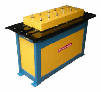 S & Dive Cleat Forming Machine is use for HVAC Duct fabrication work