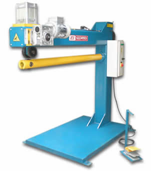 Lock Seam Closing Machine Lock Seam Closing machine presses two seams together to give professionally finished locked seam